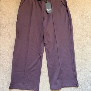 Plum High Waisted Salina FORMx Wide Leg Scrub Pant Xl Petite